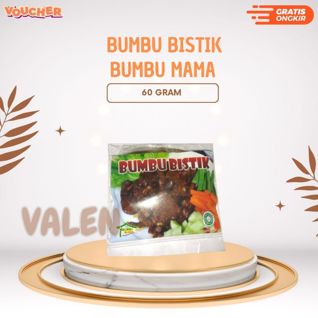 

Bumbu Mama / Bumbu Bistik 60gr Halal