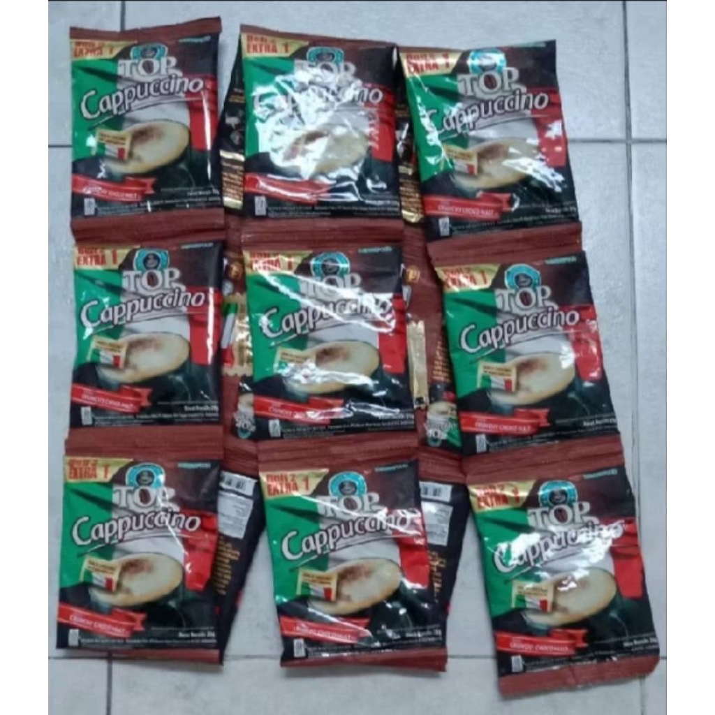 

TOP COFFEE Cappuccino renteng 15 pcs