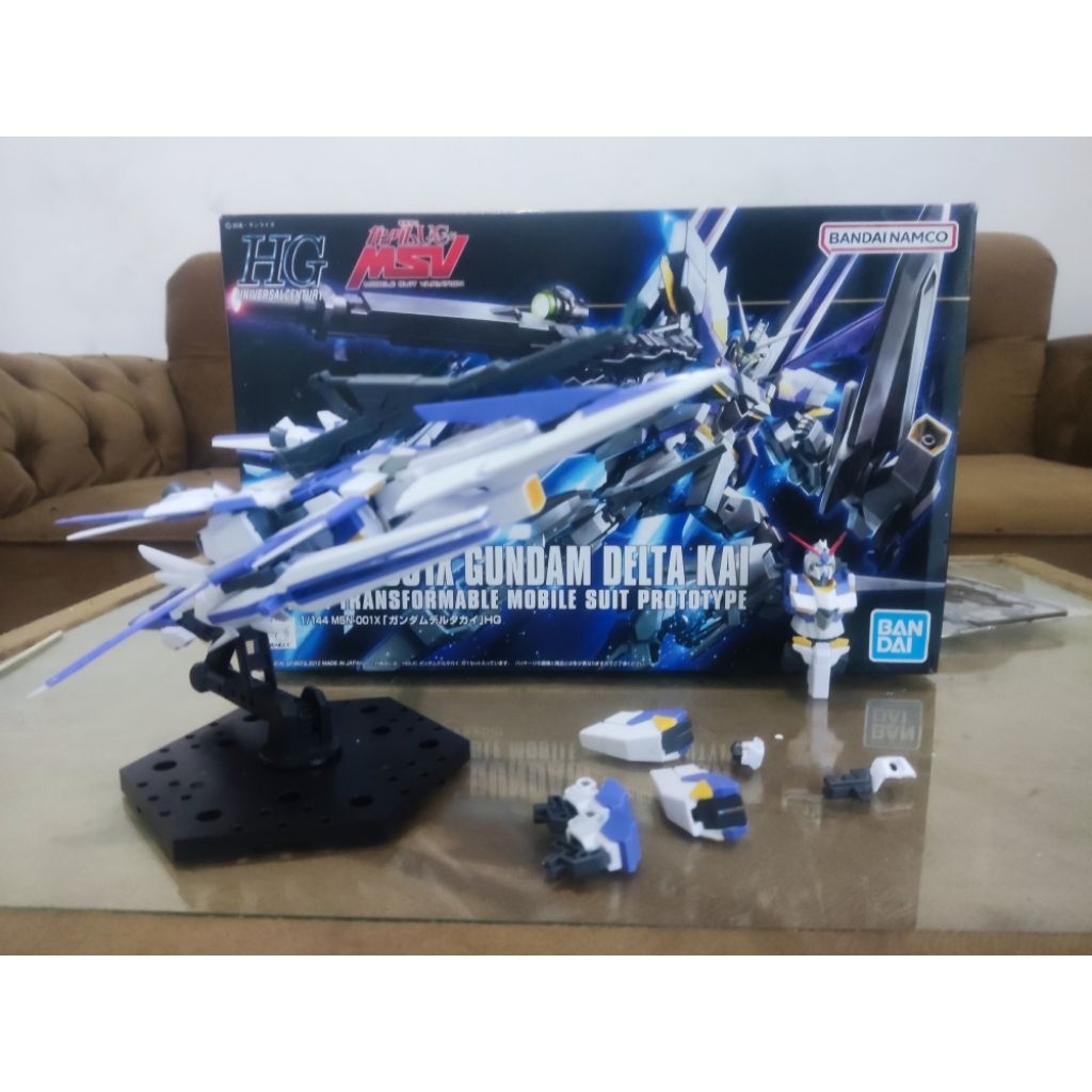 HG MSN-001X Gundam Delta KAI 2ND Bandai