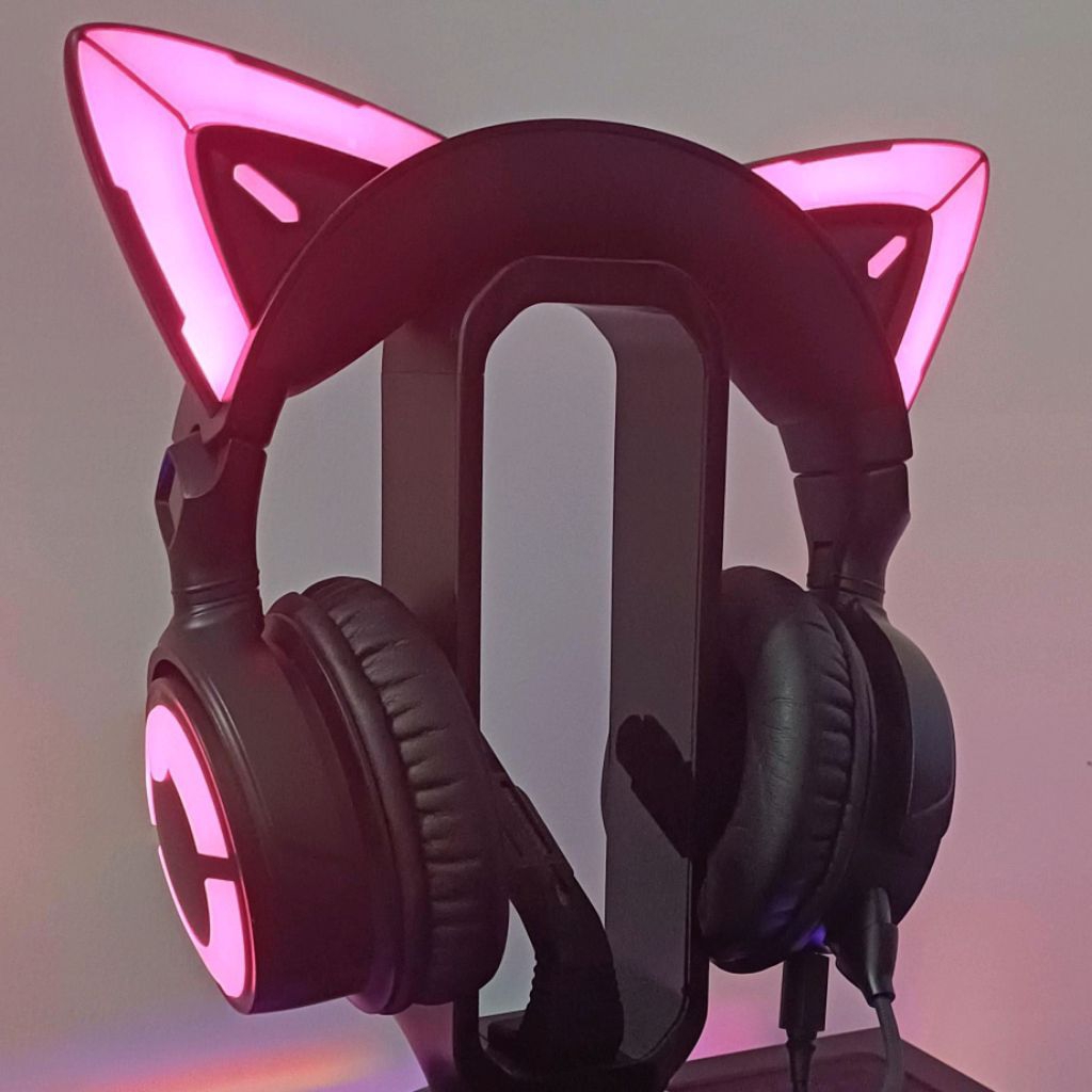 Headset YOWU 4GS Wireless Earphones 2.4G RGB Connect Bluetooth 5.1