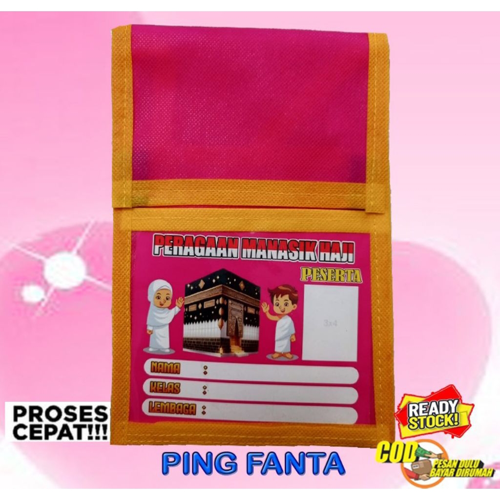 Tas manasik haji buat anak tk dan paud