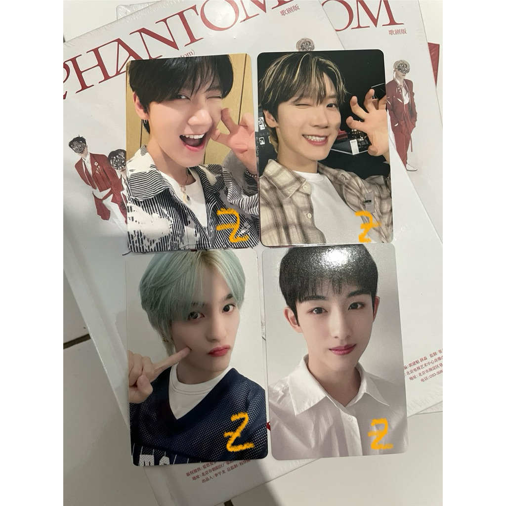 wayv ten winwin yangyang phantom yizhiyu fansign r6 pc