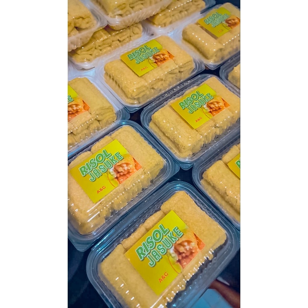 

TERENAK! RISOL JASUKE ISI 10 PCS LUMER