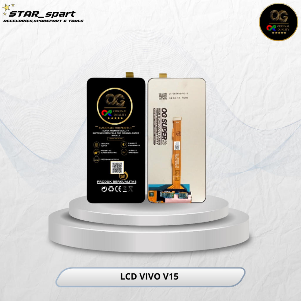 LCD VIVO V15 BLACK OG SUPER/LCD OG/OG LCD/LCD VIVO