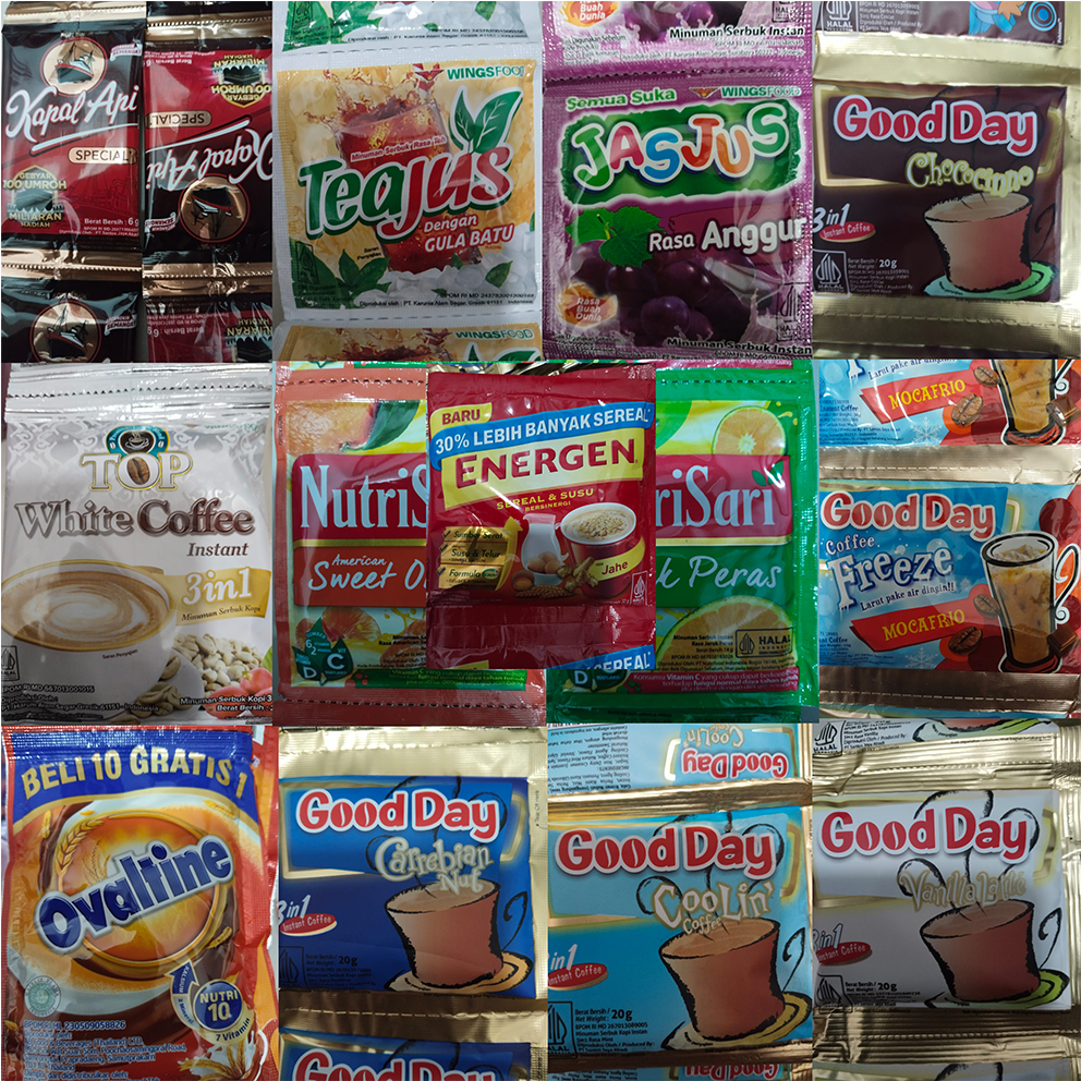 

ANEKA MINUMAN SEDUH GOODDAY NUTRISARI ENERGEN TEAJUS JASJUS KOPI
