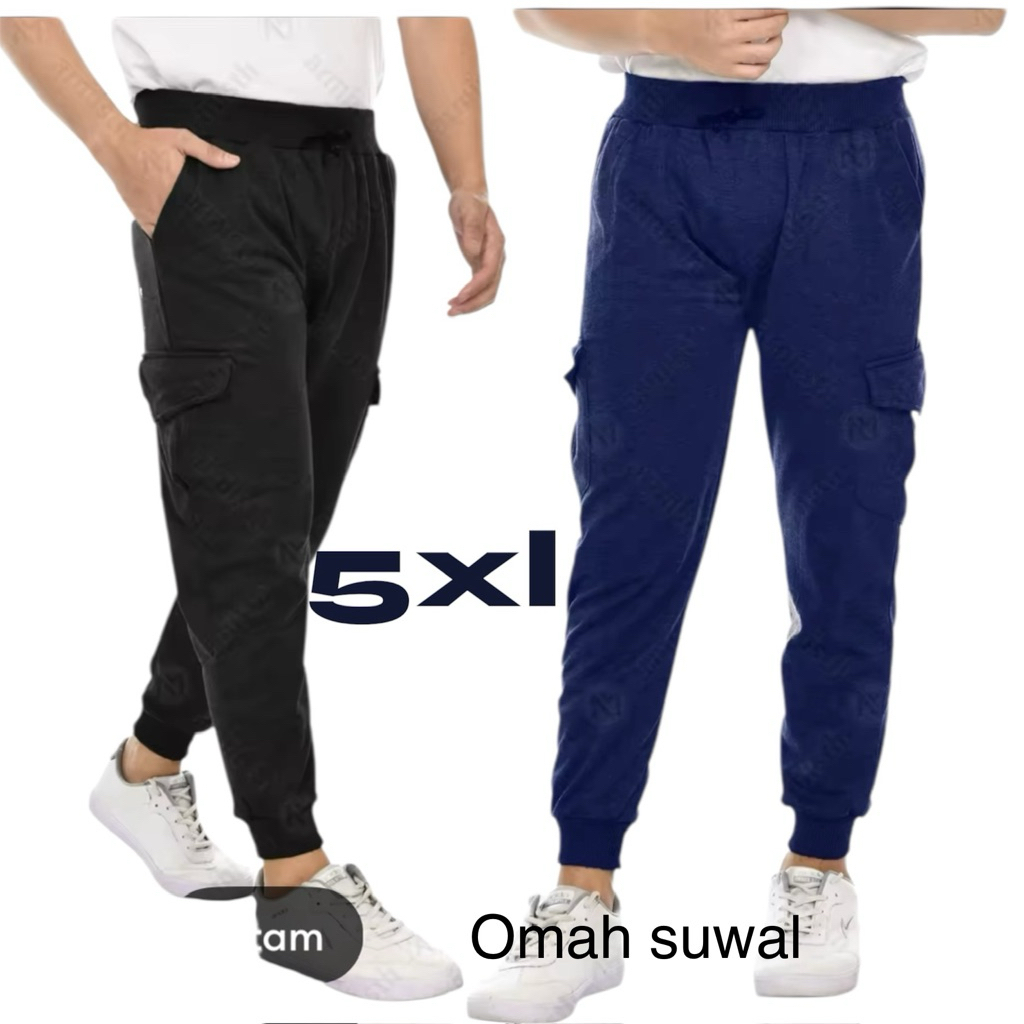 CELANA JOGER CARGO PRIA JUMBO CELANA PANJANG TRAINING JOGER CARGO CELANA CARGO KOREAN STYLE JUMBO