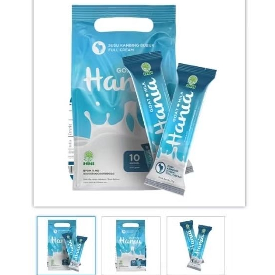 

HANIA SUSU KAMBING (HGM) FULL CREAM isi 10