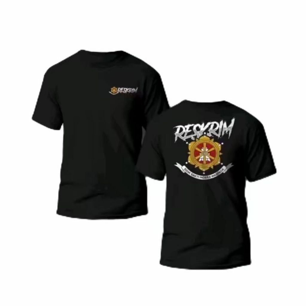 KAOS RESKRIM TAKCTIKAL ARMY MILIATARY // KAOS RESKRIM LENGAN PENDEK BISA COD