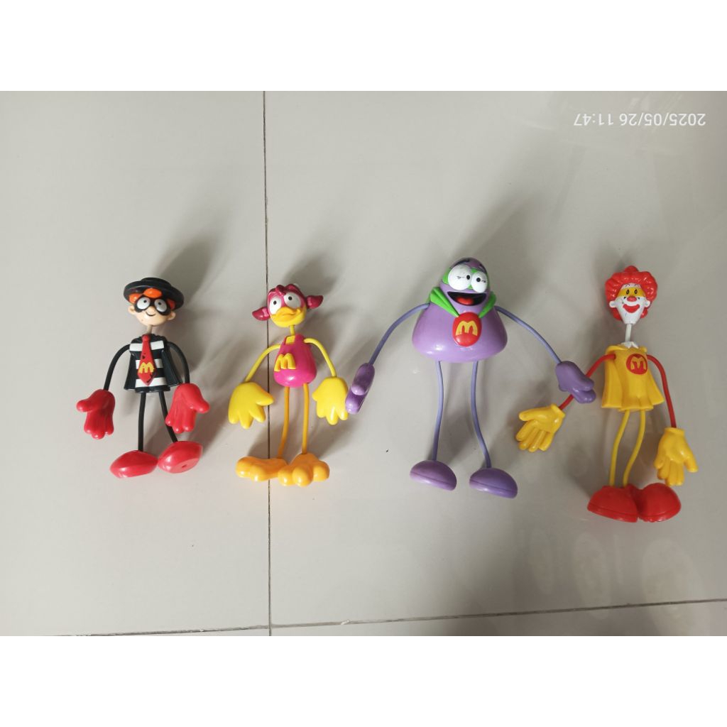 maskot McD bendables