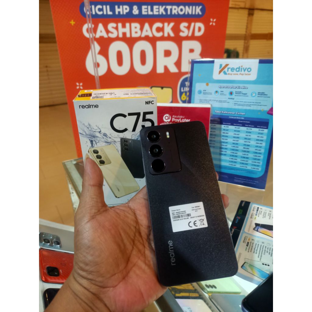 Realme C75 8/256gb bekas