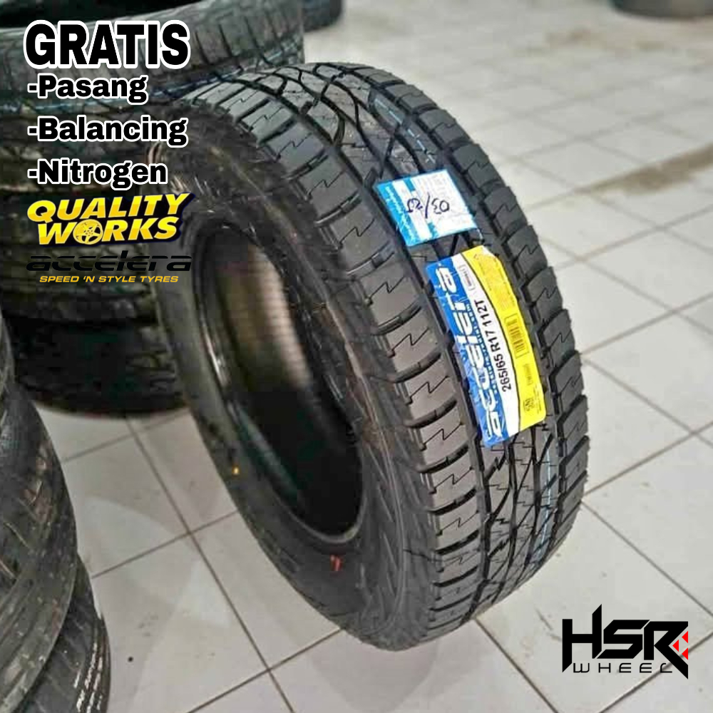 BAN MOBIL PAJERO FORTUNER HILUX 265 65 R17 ACCELERA OMIKRON AT 265/65 R17