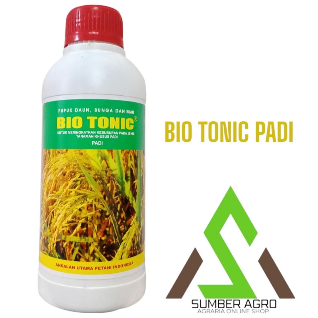 [ ORI 100% ] BIO TONIC PADI 500ML / PENYUBUR PADI / PUPUK PERCEPAT PERTUMBUHAN PADI