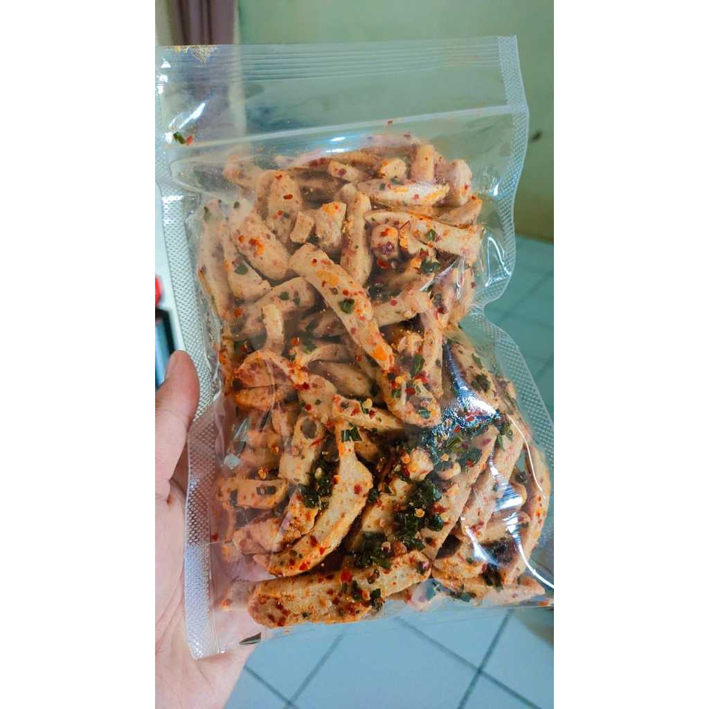 

BASRENG KRIUK PEDAS DAUN JERUK 250GRAM / BASO GORENG KRIUK RENYAH