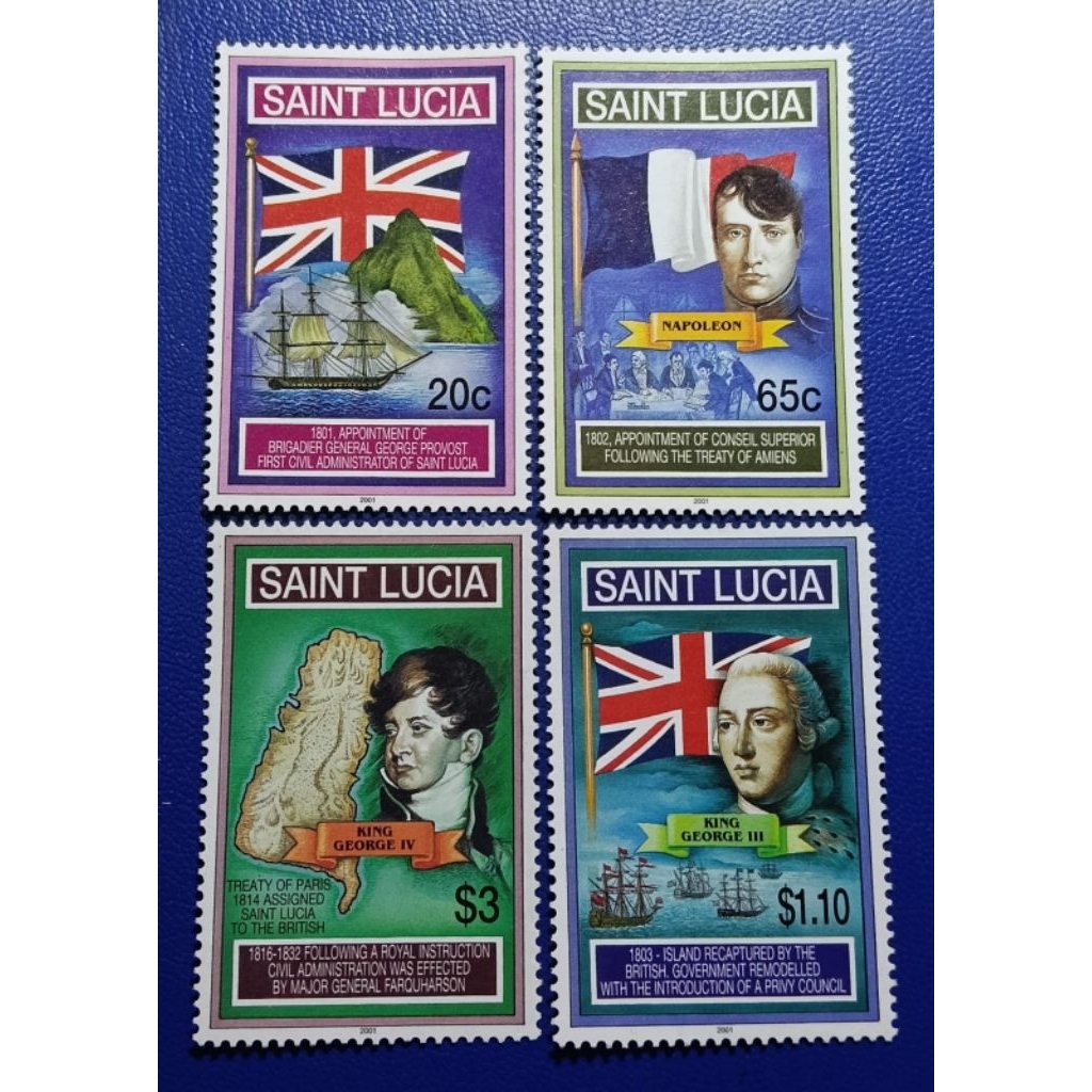 

Prangko Lawas LN Napoleon Langka 4 Keping