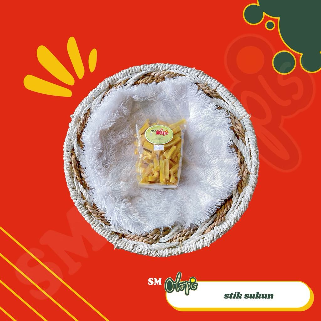 

STIK SUKUN KHAS CILACAP KE OLEH OLEH SNACK LEBARAN MURAH DAN ENAK SARI MURNI OLAPIS