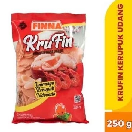 

Krufin Finna Kerupuk Udang / Kerupuk Udang Mentah 250gram