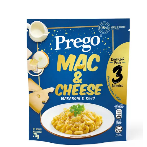 

PREGO MAC & CHEESE | MUSHROOM CARBONARA | SPICY SEAFOOD - MALAYSIA