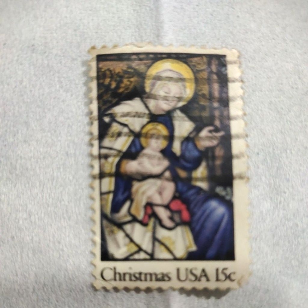 

prangko Cristmas USA 15c