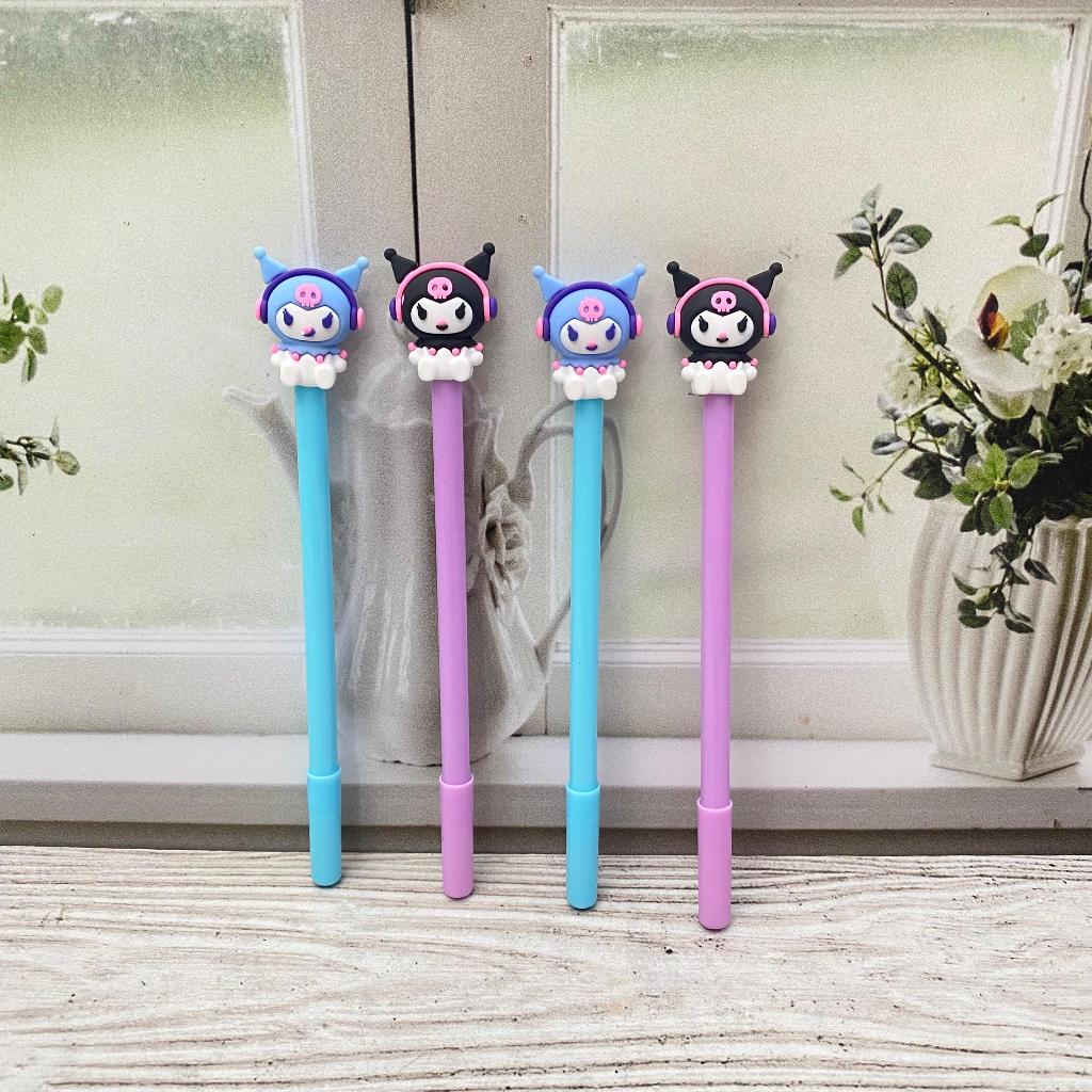 

PULPEN GEL KARAKTER KUROMI HEADSET HALLOWEN PGK-1900 / Pen Bolpen Pena Gel Warna Tinta Hitam Karakter Sanrio Kuromi Special Edition Imut Unik Stationary Alat Tulis Fancy