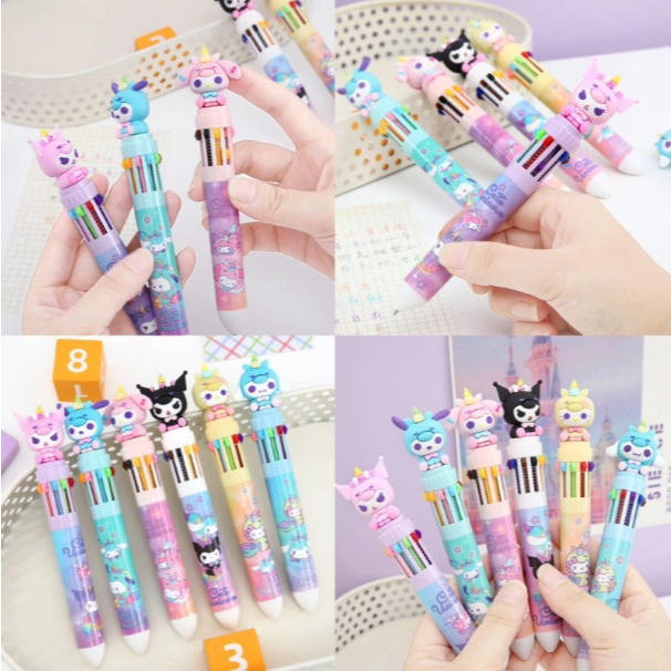 

Pulpen Steker 10 Warna Karakter Sanrio
