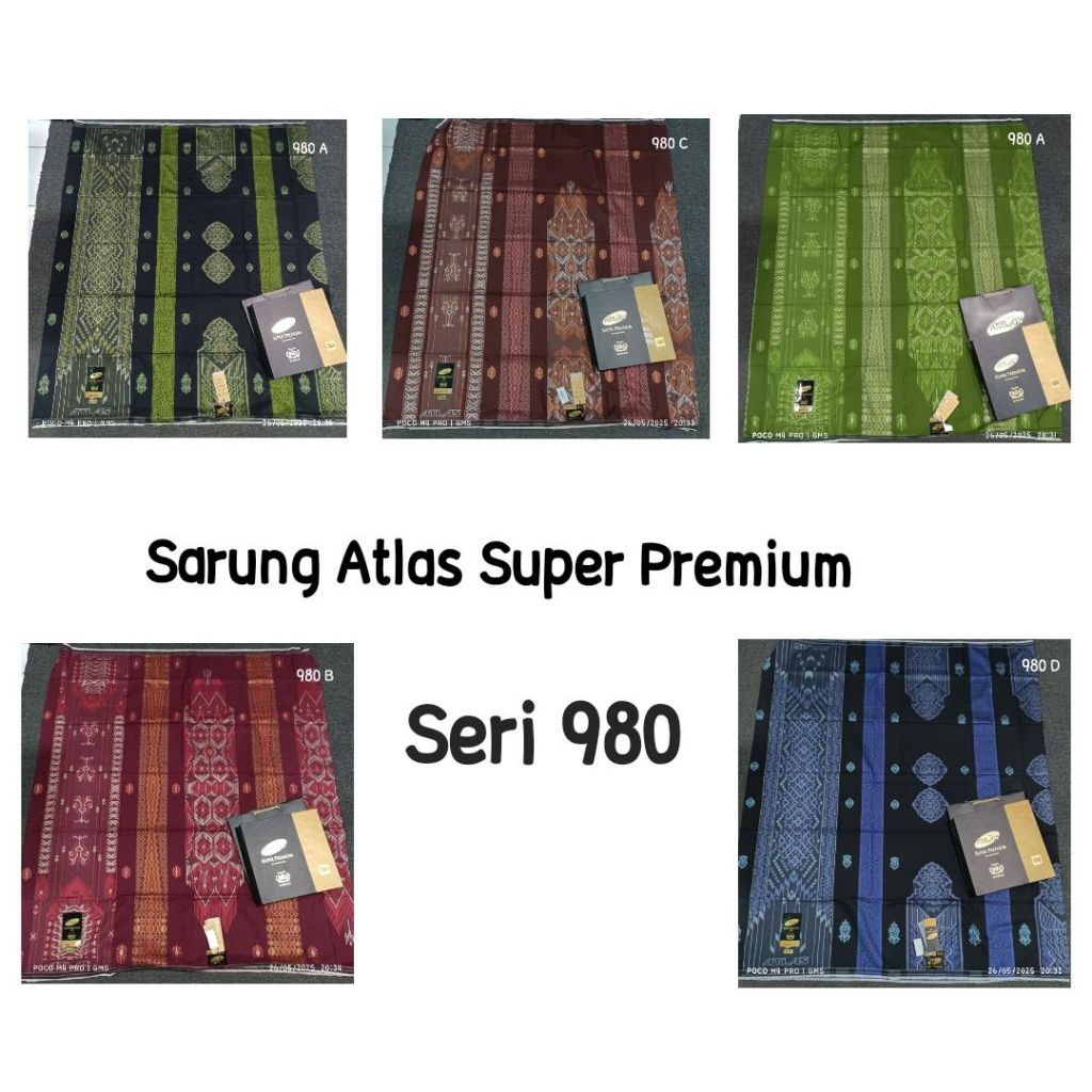 SARUNG ATLAS SUPER PREMIUM 980 / 970 / 955S / 920