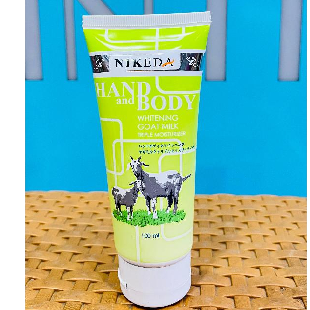 Nikeda hand and body goat milk / Hand body / Body lotion