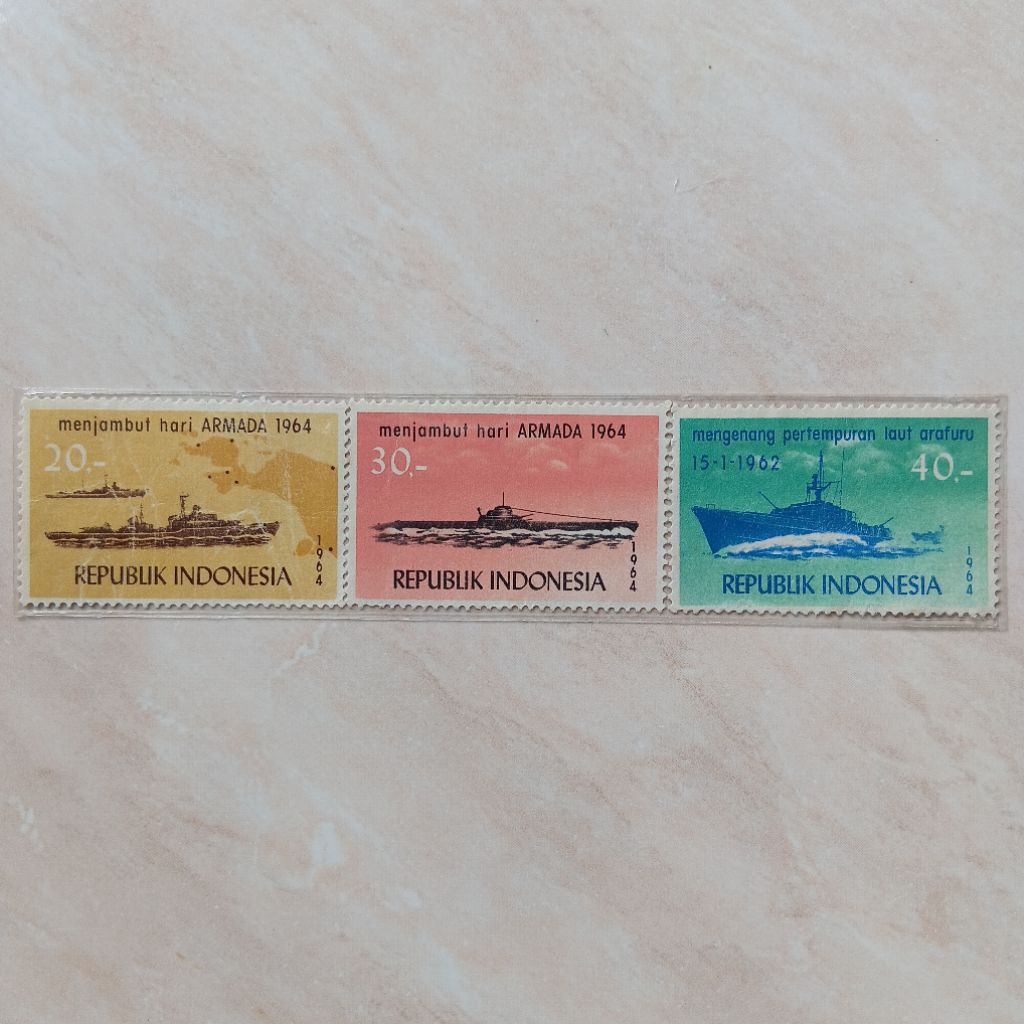 

Perangko Prangko Set Seri Hari Armada 1964 - YN2423