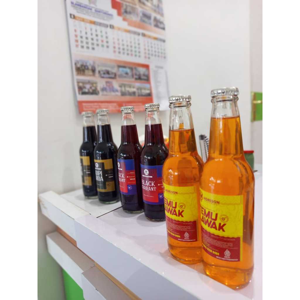 

Minuman herbal Temulawak original dan rasa rasa