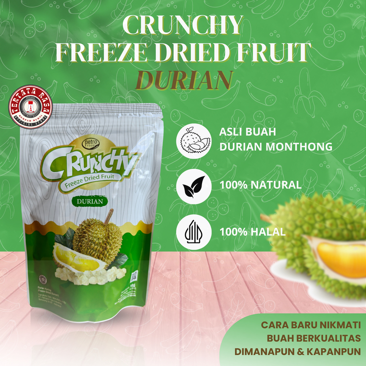 

Crunchy Freeze Dried Fruit Durian