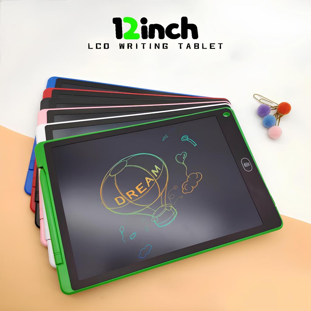 

LS 12 INCH Papan Tulis Anak Bisa Dihapus Lcd Writing Tablet Drawing Mainan Edukatif Anak Papan Tulis