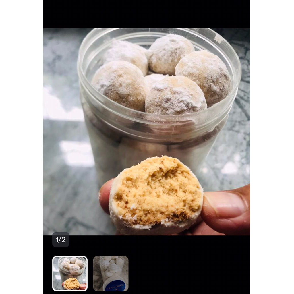 

Gluten Free Snow Ball Almond Cookies