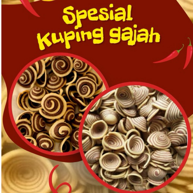 

keripik kuping gajah kupingan manis gurih renyah cemilan tradisional