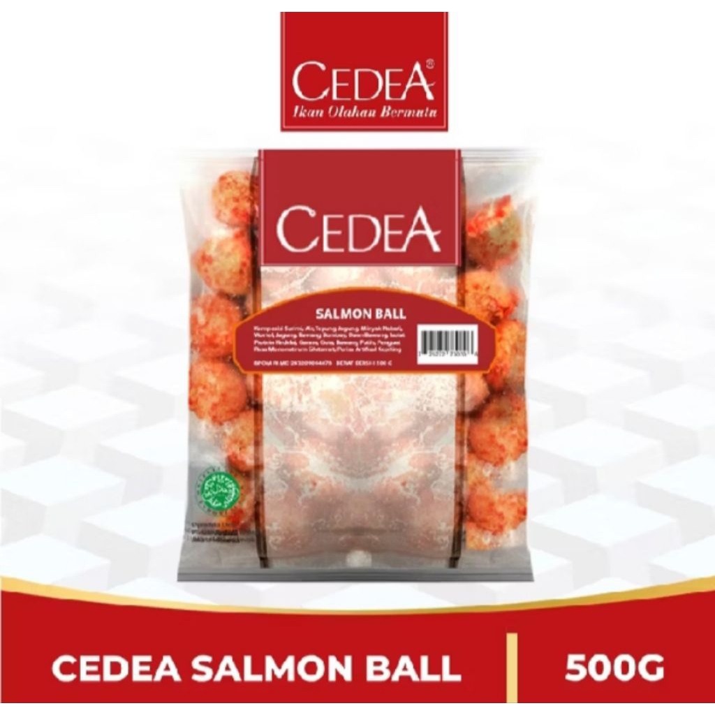 

CEDEA SALMON BALL 500GRAM MAKANAN INSTANT HALAL