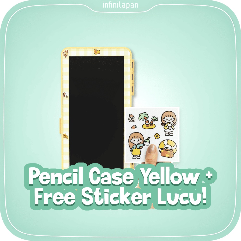 

KODE Q77L Kotak Imajinasi Kotak Pensil Karakter dan Papan Coret Kreatif Anak Kotak Pensil Imajinasi dengan Digital Pad Edukasi Mainan Papan Gambar Anak