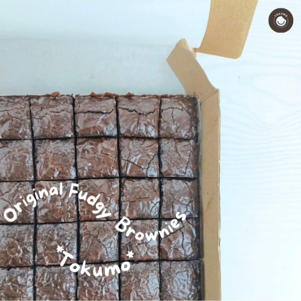 

Fudgy Brownies Original Chocolate Brownies Panggang | Tokumo