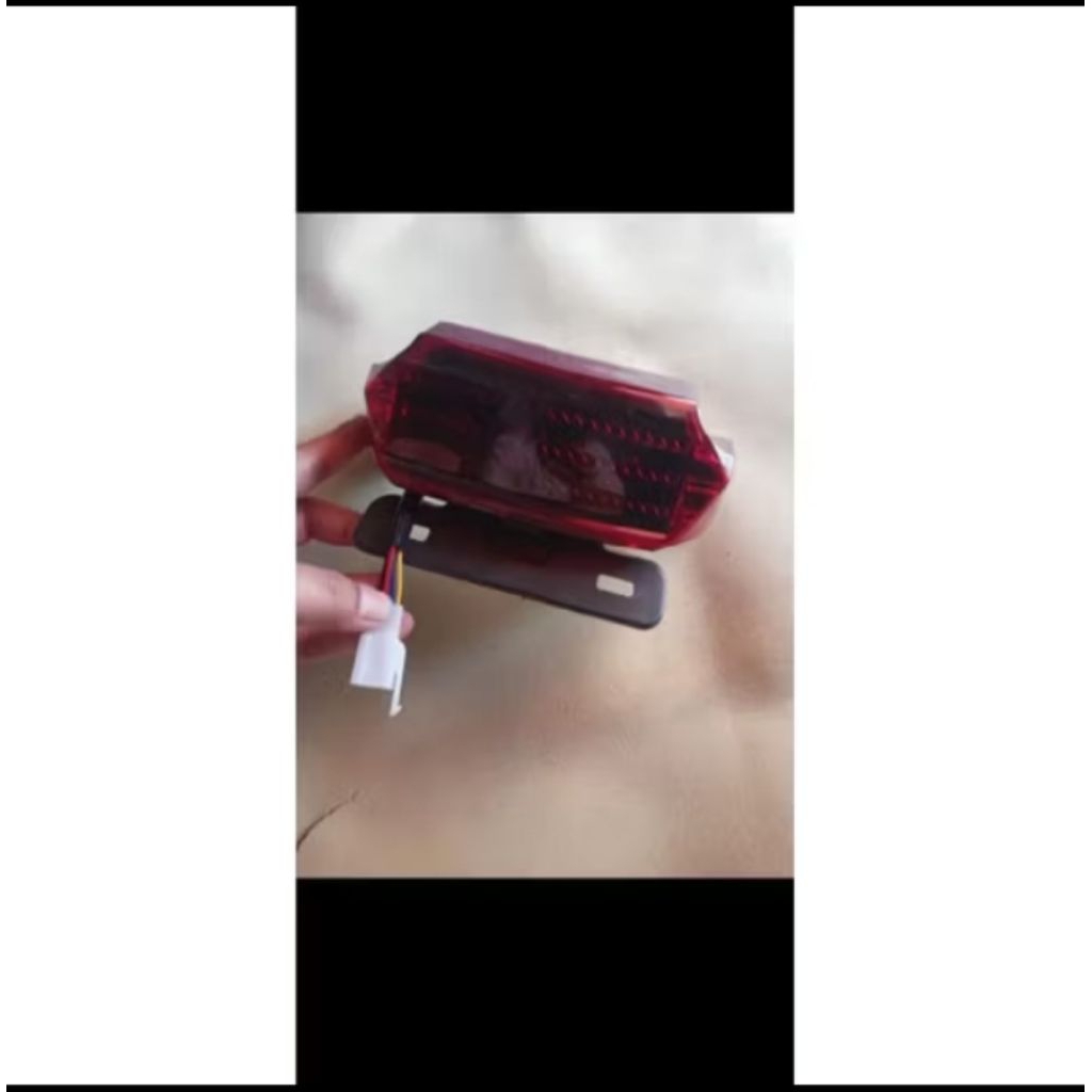 original lampu belakang all merk sepeda listrik