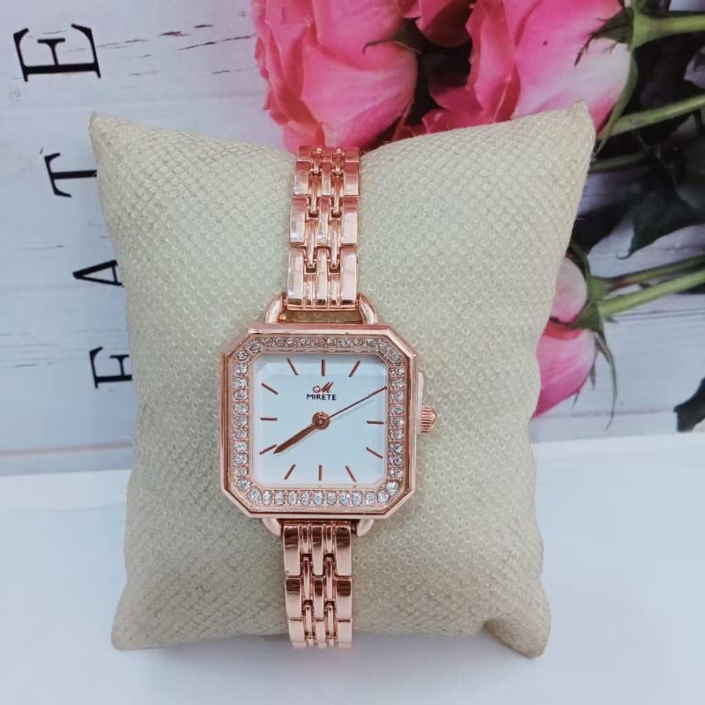 Jam Tangan Mirete Petak Wanita Terbaru