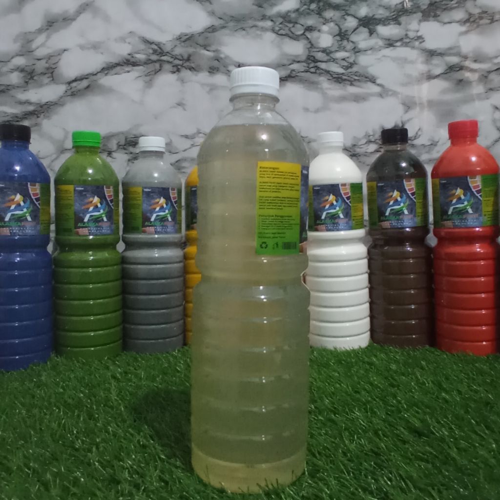 

Minyak Cat Besi Kayu Alaska Paint 1000ml Botolan