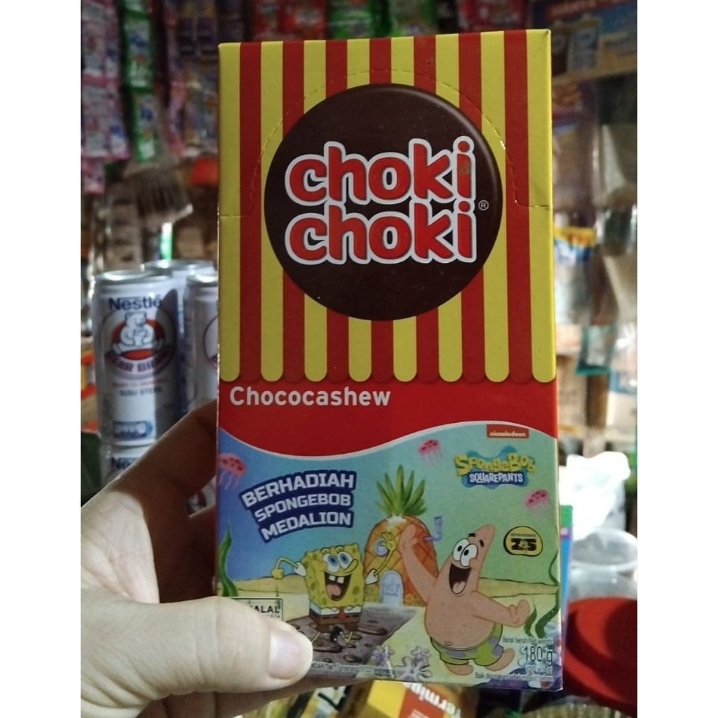 

Choki choki chococashew, coklat makanan, coklat batang, coklat camilan