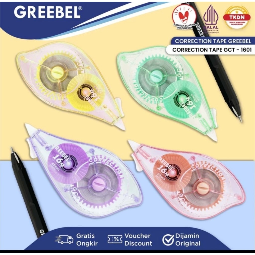 

GREEBEL CORRECTION TAPE GCT-1601(1 PCS)