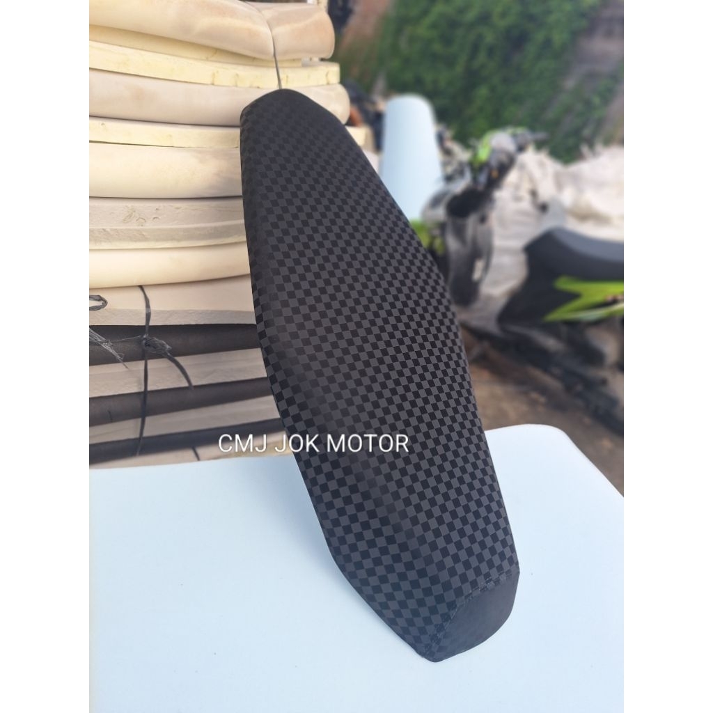 Jok motor pcx slim kulit catur - jok PCX 150 160 model slim tipis - jok motor slim