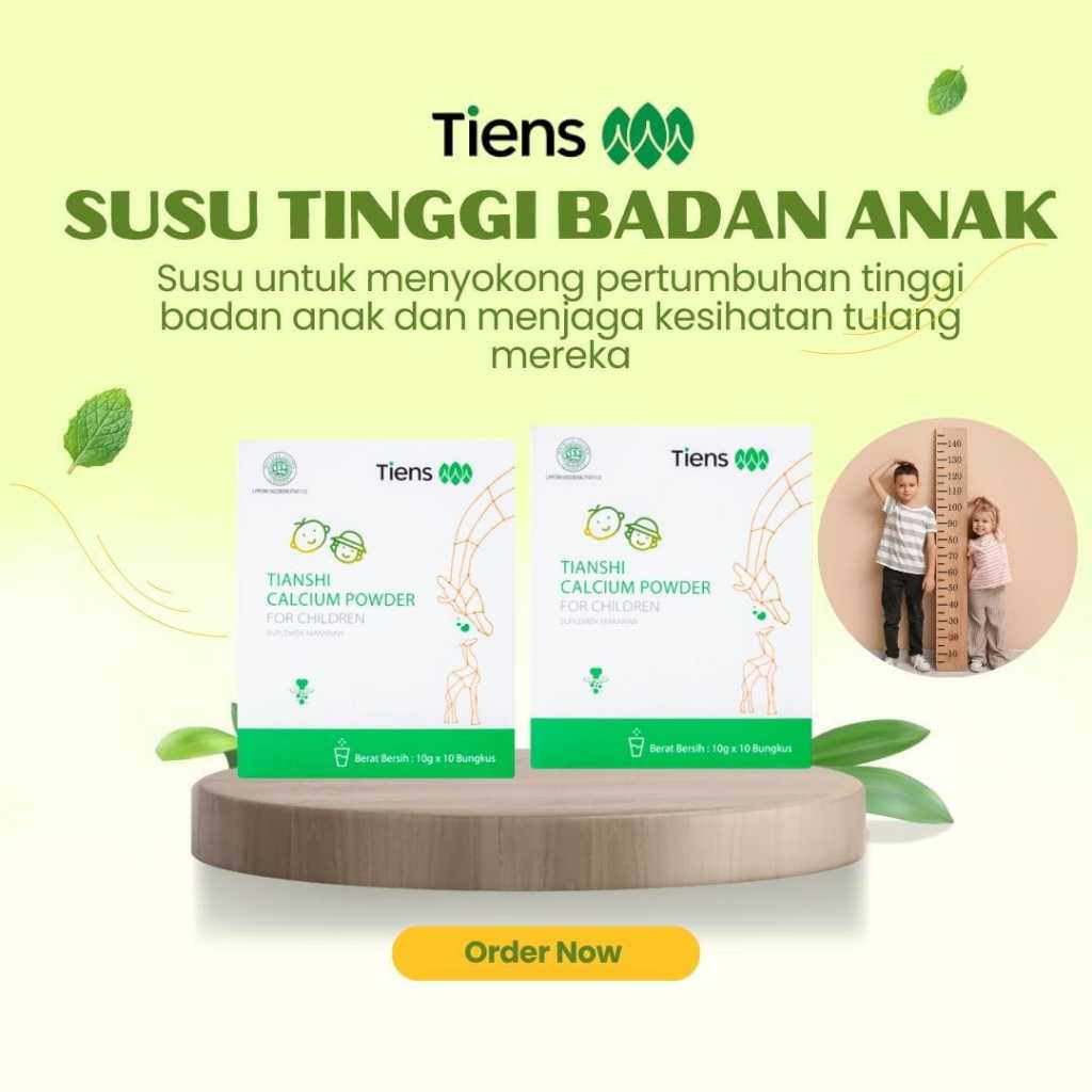 

Tiens Calsium Cilden susu tingi bandan anak