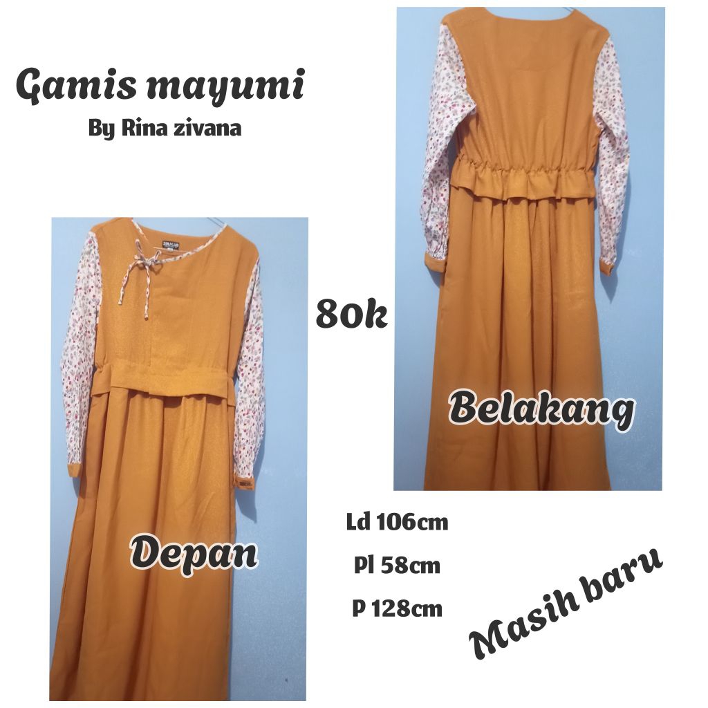 gamis mayumi by Rina zivana