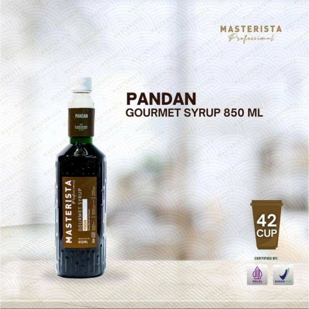

masterista pandan syrup 850ml