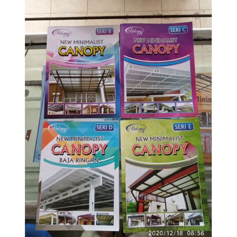 

KODE H97K BUKU KATALOG ALBUM NEW MINIMALIS CANOPY