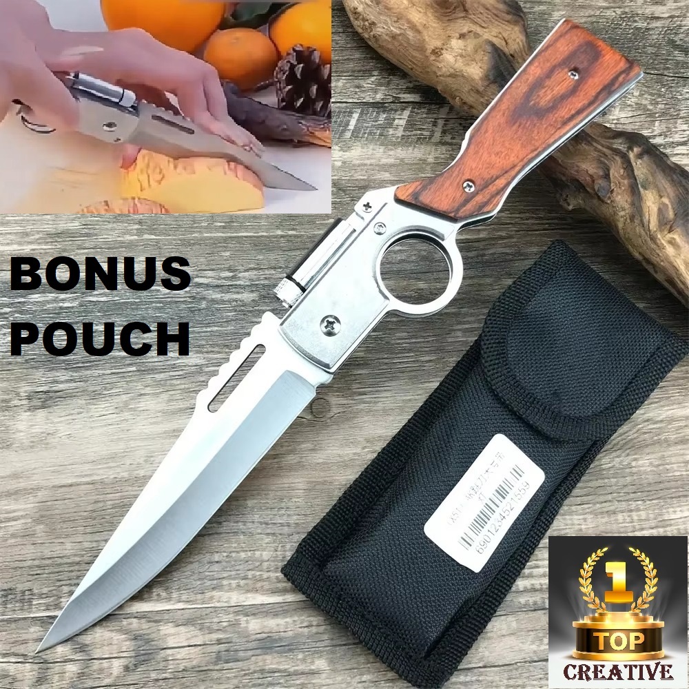 PISAU SENTER 3 IN 1 PISAU MULTIFUNGSI PISAU BUAH PISAU DAGING PISAU AK PISAU 47 PISAU TULANG PISAU D