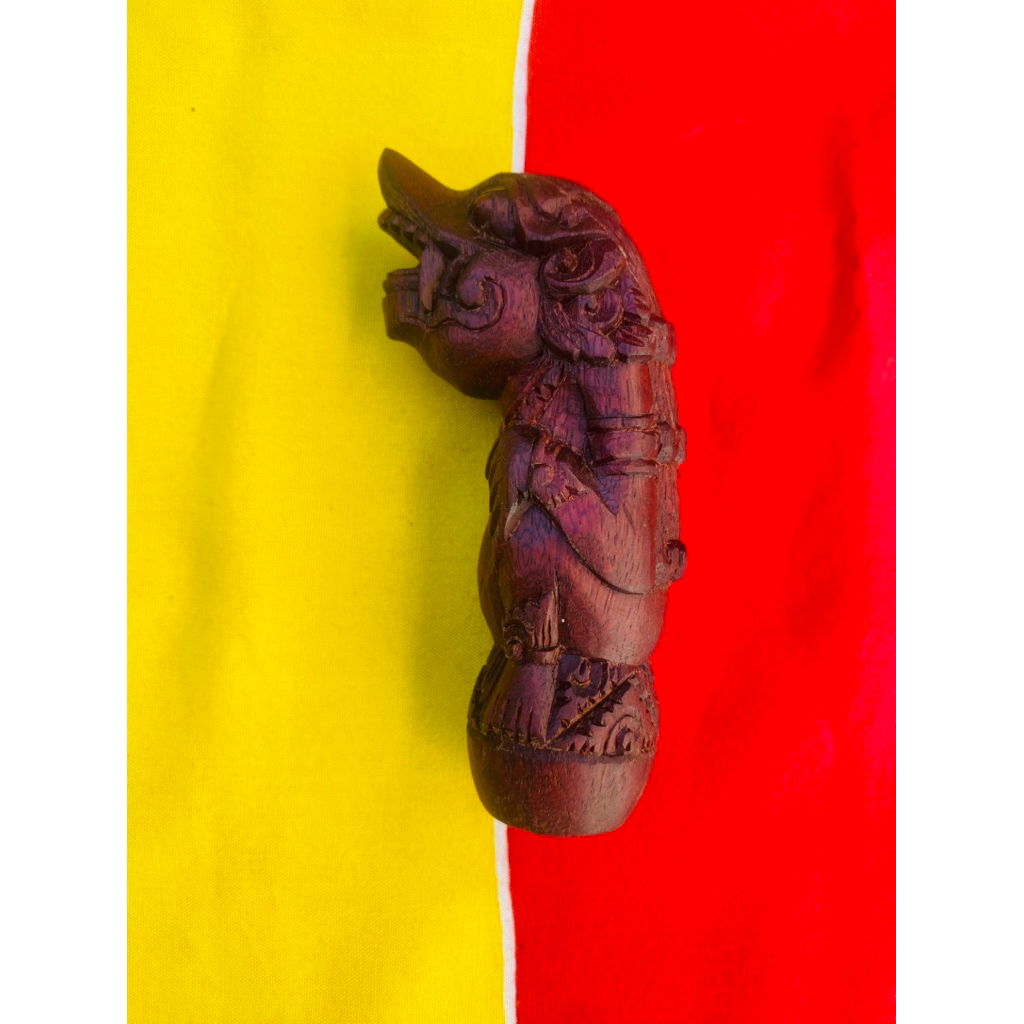 KAYU NOGO SARI Model BUTO BAJANG NGR6778 | gagang keris | handle keris | deder keris | hulu keris