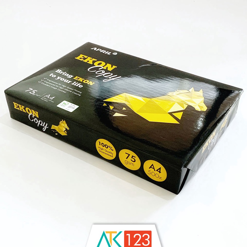 

KODE T53K Kertas HVS A4 75 gsm Ekon Copy