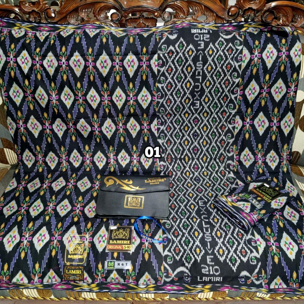 sarung tenun lamiri kwg semi ful sutra