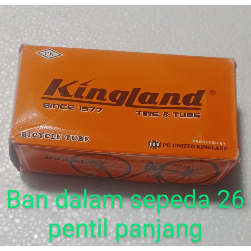 Ban dalam sepeda 26x2.125 pentil panjang